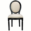 Upholstered & Round Back Dining Chairs (Set of 2)