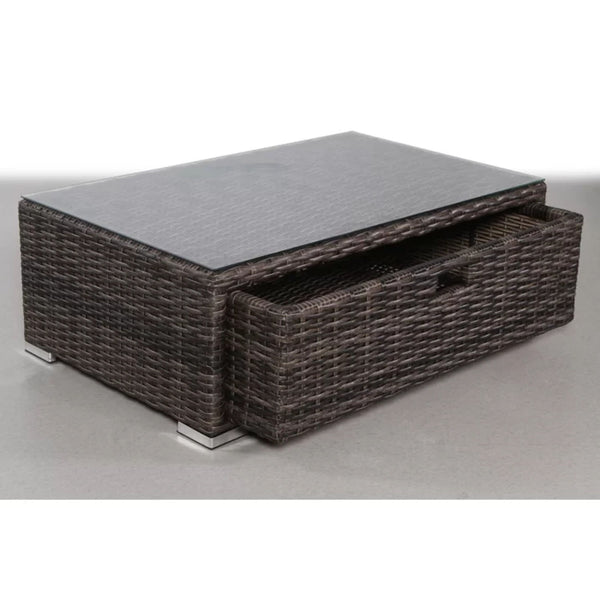 Stylish Rattan Wicker Person Seating Group With Premium Sunbrella Cushions Perfect For Outdoor Entertaining