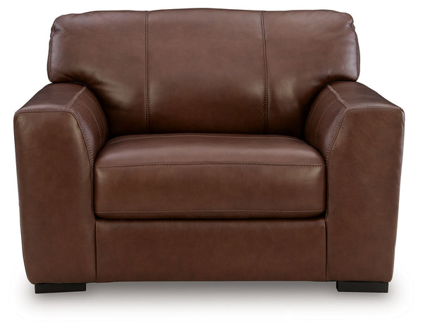 Brogliano - 3 Pc. - Sofa, Oversized Chair And Ottoman - Canyon