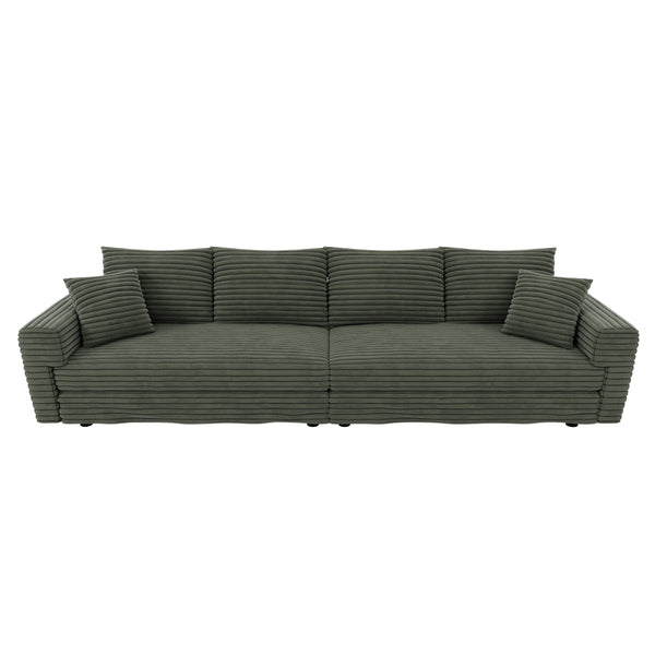 Modern Comfy Upholstered Sofa Cloud Couch & Deep Seat Couches