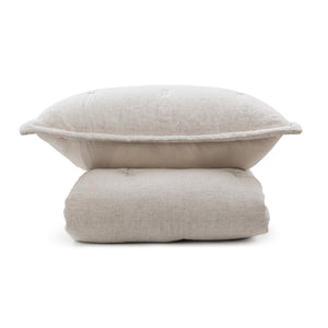 Talia - Comforter Euro Sham - Natural