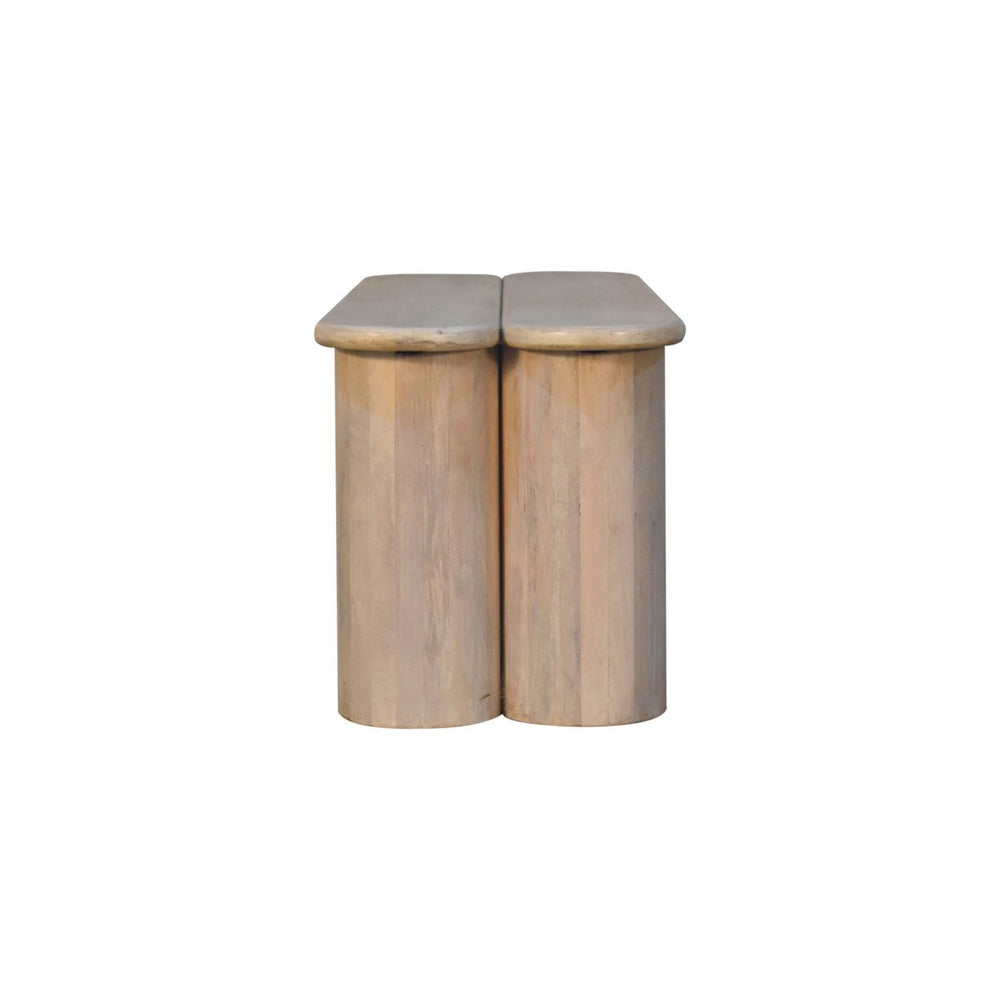 Twin Plank Marble Bench - Marble
