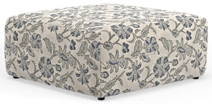 Stockbridge - Cocktail Ottoman - Denim