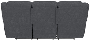 Trifecta - Sofa With 3 Recliners and Drop Down Table