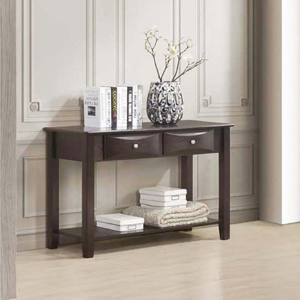 Simple Style Table With Shelf
