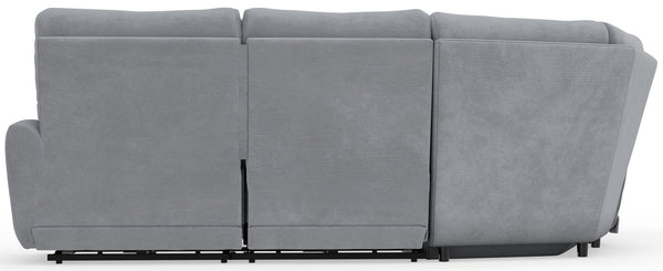 Majesty - Deep Seating Power Reclining Sectional And Ottoman