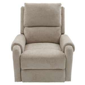 Manual Recliner Massage Chair With Swivel Rocker, 8 Massage Modes, Side Storage Pocket