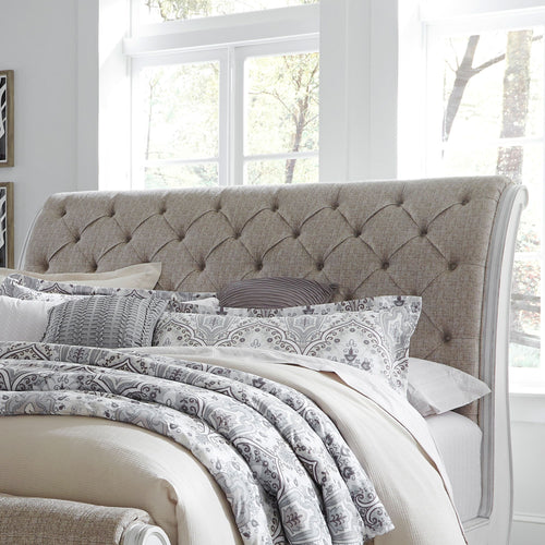 Magnolia Manor - Upholstered Sleigh Headboard