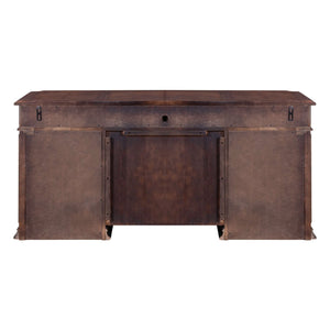 Provence Park - Jr Executive Credenza - Chateau Brown