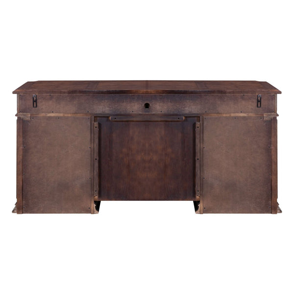 Provence Park - Jr Executive Credenza - Chateau Brown