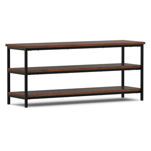 Skyler - TV Media Stand - Dark Cognac Brown