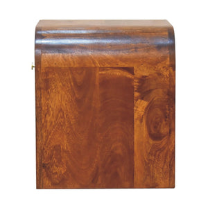 Mini Darcy - Nightstand With Curved Edges