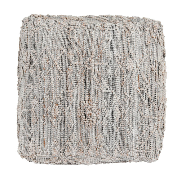 Performance - Tundra Pouf - Gray Multi