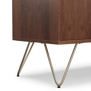 Hunter - TV Media Stand - Umber Brown Stain