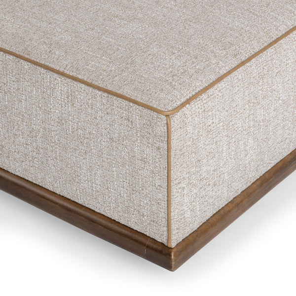 Ellerie - Square Ottoman - Latte