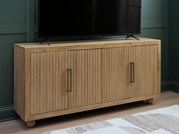 Niam - Accent Cabinet - Light Antique Beige
