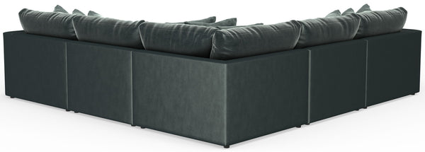 Remington - Modular Sofa And Cocktail Ottoman - Pine