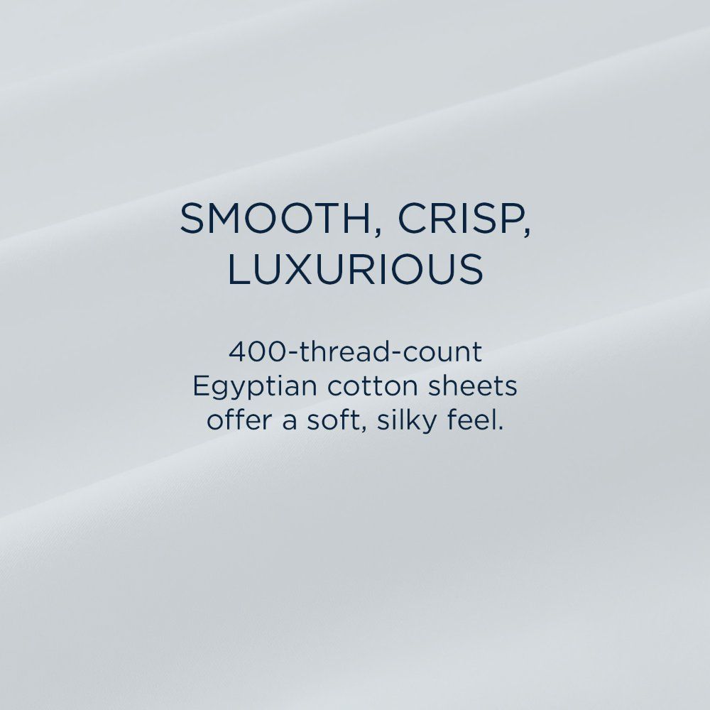 Linens - Tempur Luxe Egyptian Cotton Sheet Set - Silver Mist