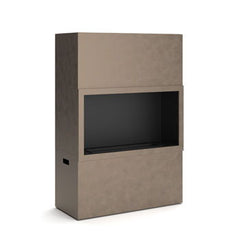 Midnight Mountain - Freestanding Fireplace - Light Brown