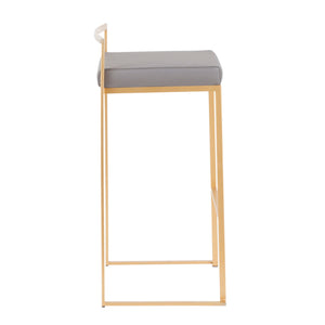 Fuji - Contemporary / Glam & Quality Construction Barstool