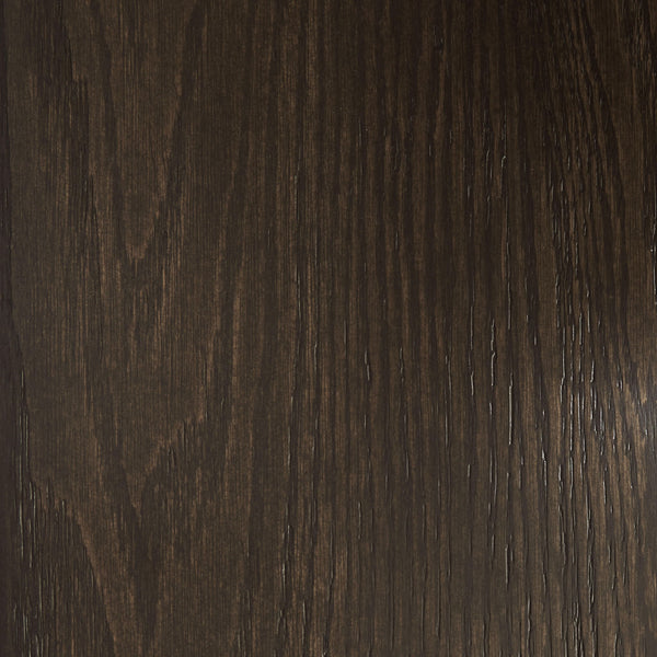 Wickenger - King Upholstered Panel Bed - Dark Brown