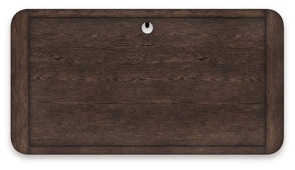 Breckington - Home Office Desk - Dark Brown