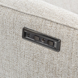 Ostend - Upholstered Power Recliner Sofa - Gray