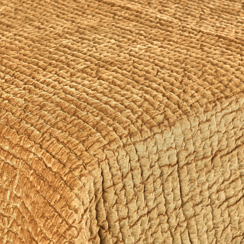 Bari - Velvet Sham - Honey Gold