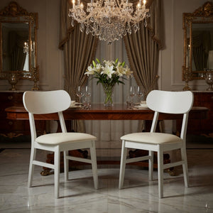 Dining Chairs (Set of 2) - White