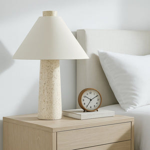 Berks - Table Lamp - Textured Cream