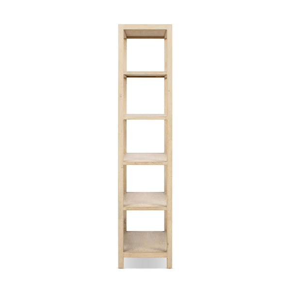 Ellis - 5 Shelf Open Frame Bookcase - Natural