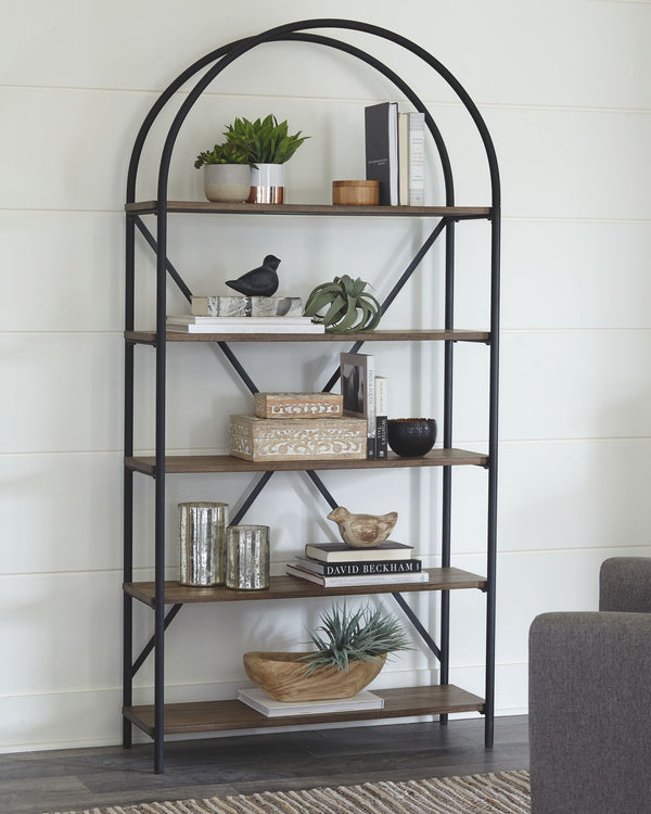 Galtbury - Bookcase - Brown / Black