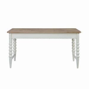 Turnberry Park - Writing Desk - Washed White & Toasted Oat