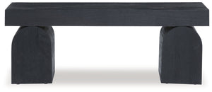 HoLGrove - Accent Bench - Black