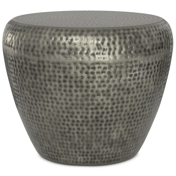 Preston - Metal Side Table - Silver