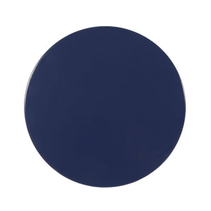 Modern Iron Cut Design End Table (Set of 2) - Navy Blue