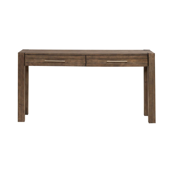 Broadmore - Console Table - Cobblestone Brown