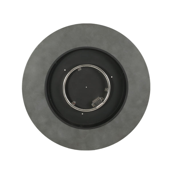 Round Iron Fire Pit With 40, 000 Btu