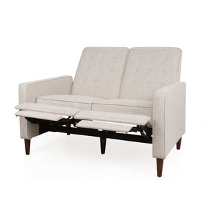 Manville - Contemporary Tufted Loveseat Pushback Recliner