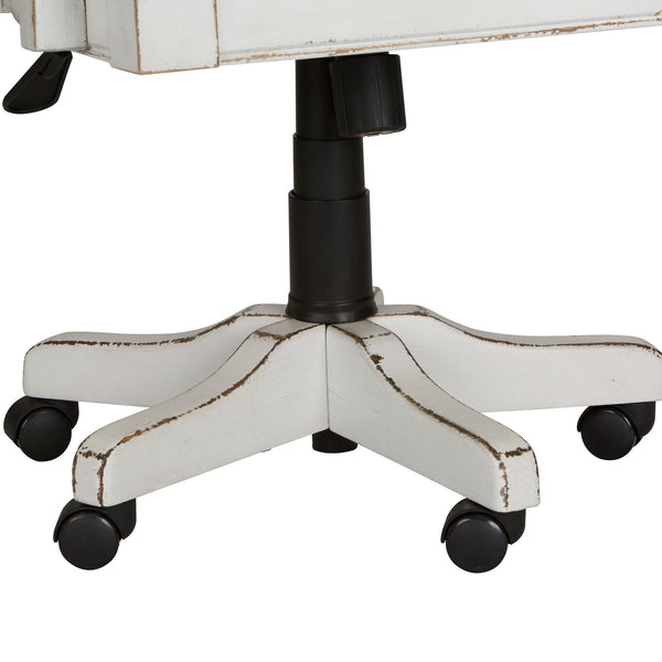 Magnolia Manor - Jr Executive Desk Chair - Antique White