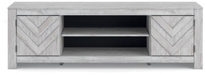 Cayboni - LG TV Stand With Fireplace Option
