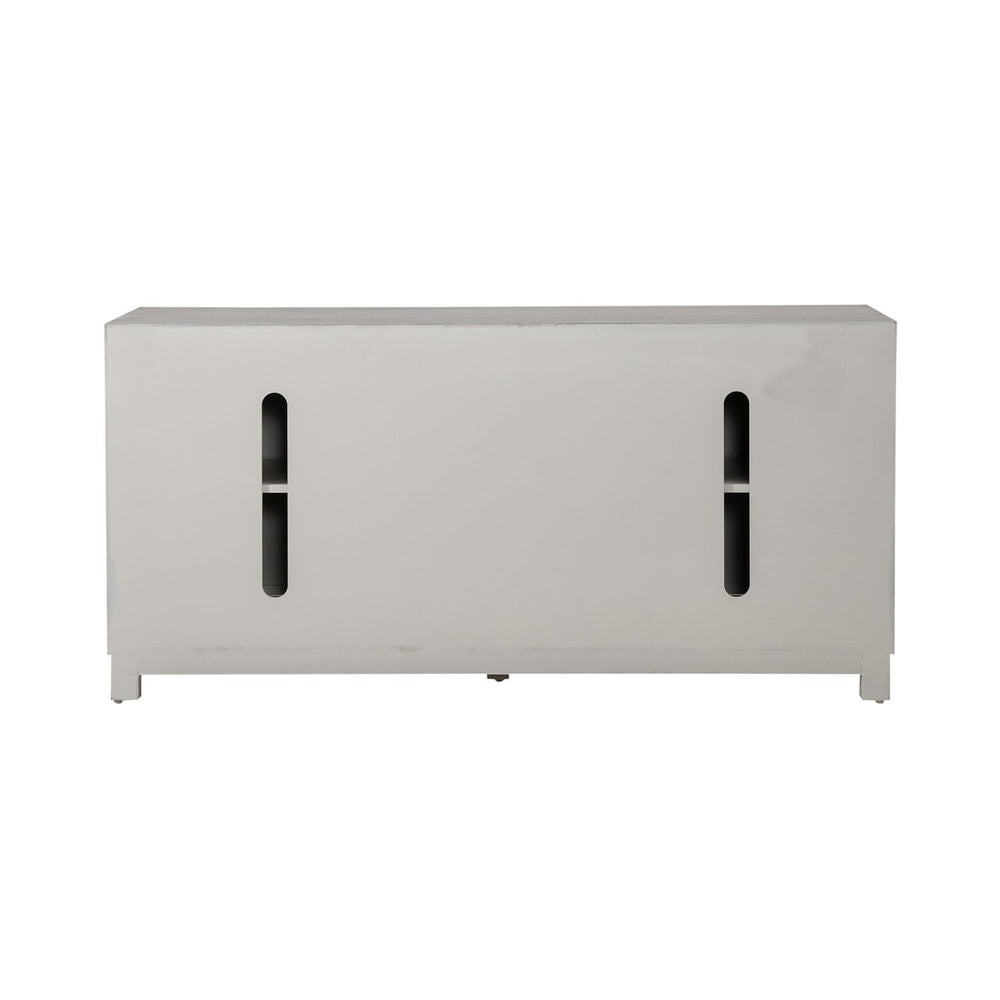 Sundance - 2 Door 3 Drawer Wood Accent Cabinet - Antique Linen