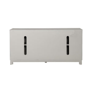 Sundance - 2 Door 3 Drawer Wood Accent Cabinet - Antique Linen