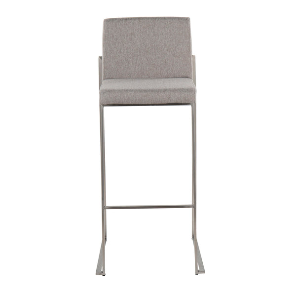 Fuji - Contemporary And Modern Elegance High Back Barstool