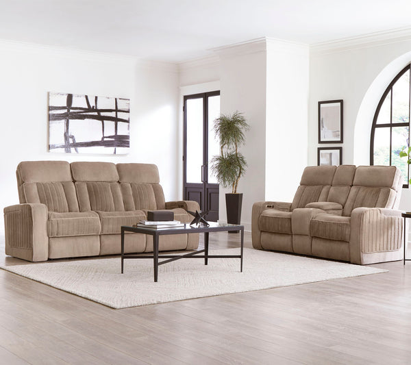 Equinox - Power Console Loveseat