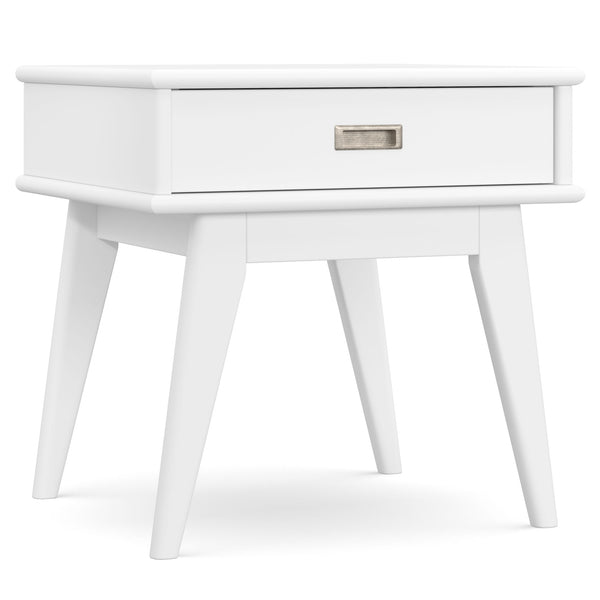 Draper - End Table - White