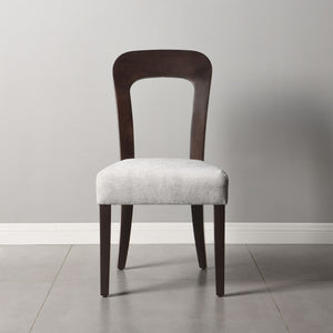 Upholstered Dining Chairs (Set of 2) - Gray