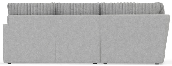 Titan - Sectional With Comfort Coil Seating And Accent Pillows Included