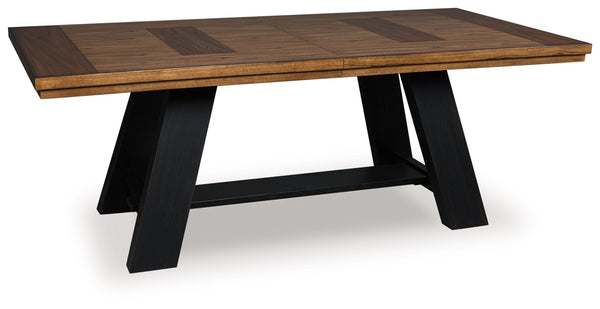 Greddinton - Extension Dining Table Set