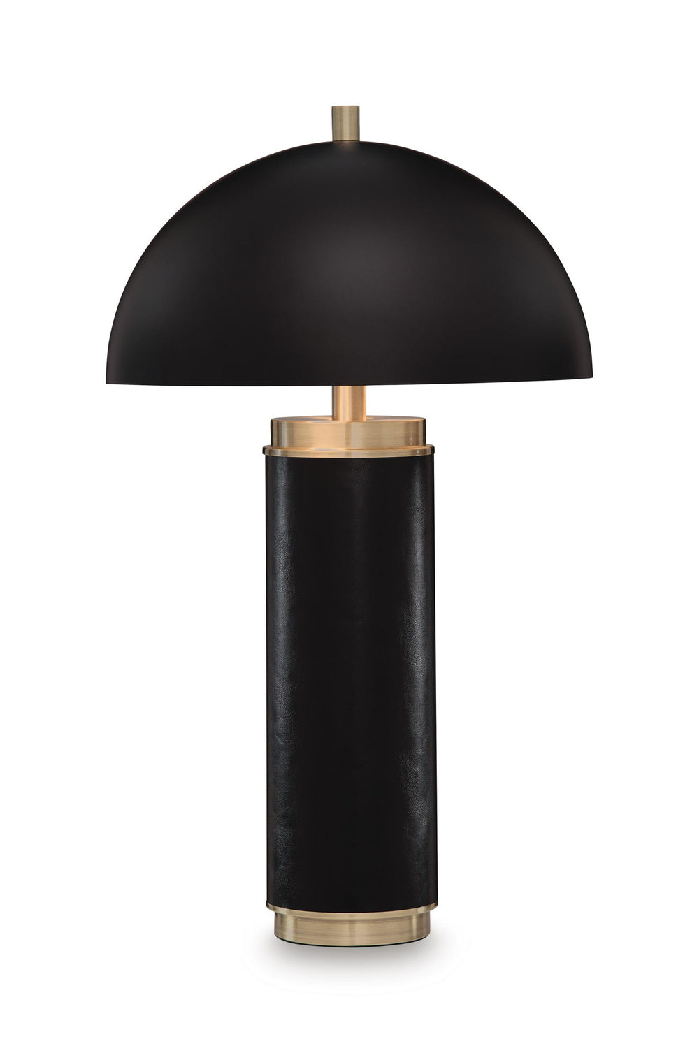 Lemland - Metal Table Lamp - Black / Gold Finish
